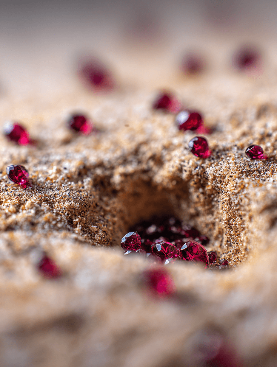 世界で一番小さな採掘者。「アリ」が運んでくるガーネットの話