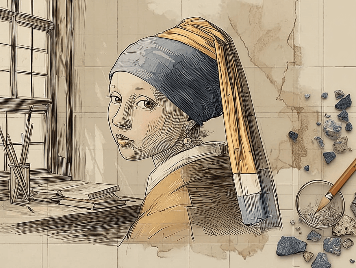 フェルメールの光|時を超えるラピスラズリの旅路 Vol.3