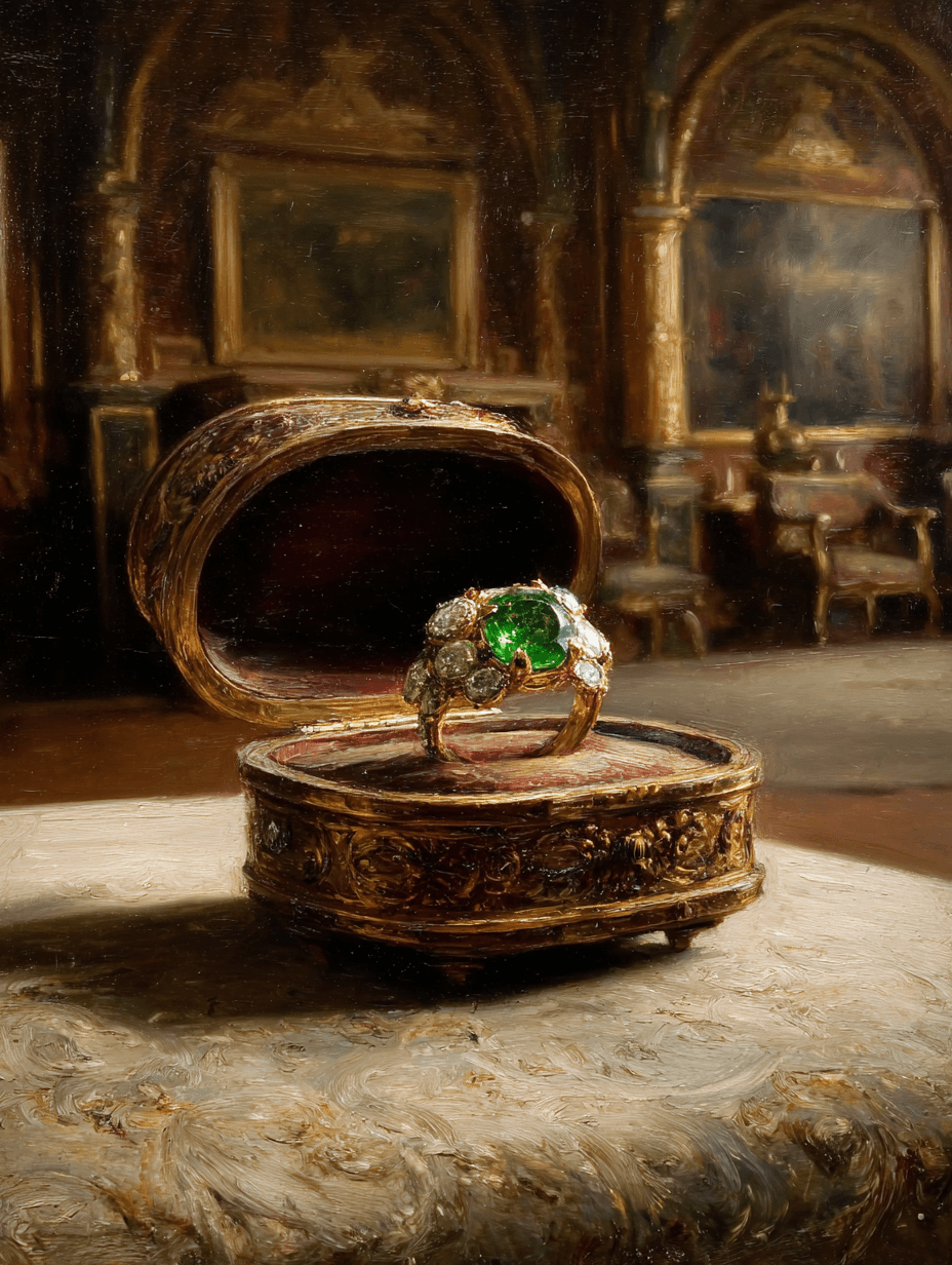 ロマノフ王朝の記憶を纏う。伝説の宝飾師ファベルジェを虜にしたデマントイドの輝き