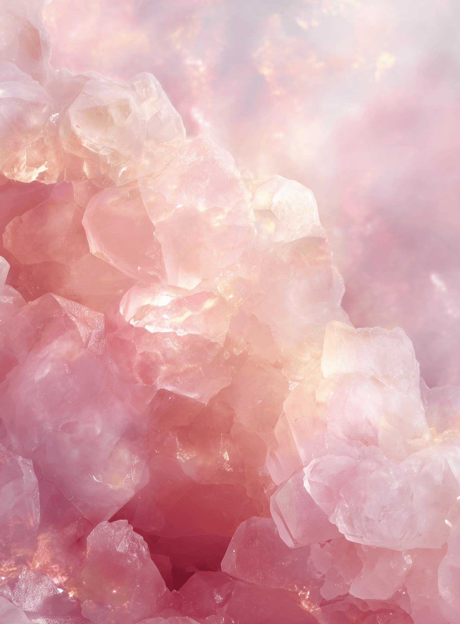 「濁り」が作る奇跡の桜色。顕微鏡で覗く、ローズクォーツの本当の姿