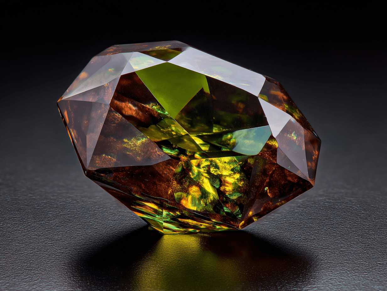 ダイヤモンドを超える「虹色の炎」。スフェーンという光の魔術師