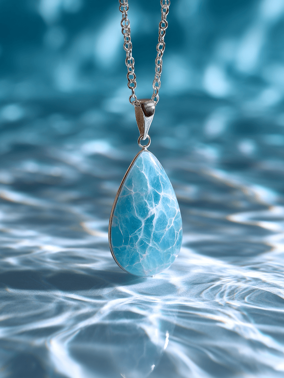 指先に、涼しげな波を。カリブ海を切り取った宝石「ラリマー」の休日