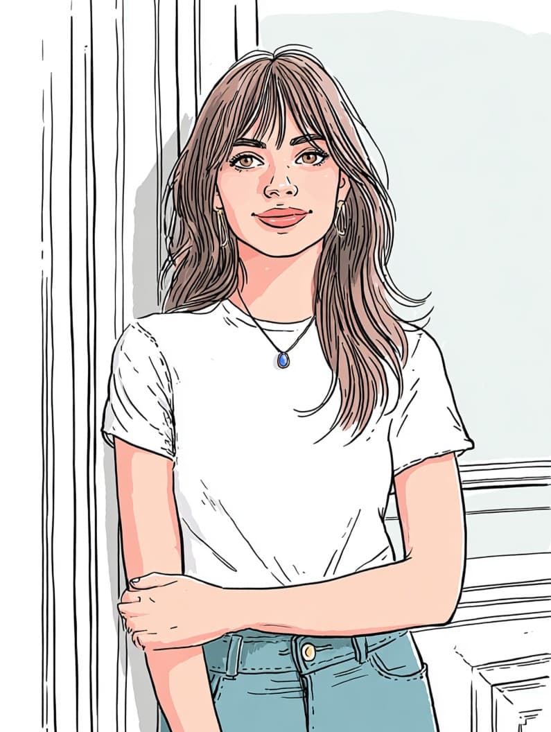 白Tとデニムがもっと素敵になる。大人の日常を格上げする「サファイア」の魔法